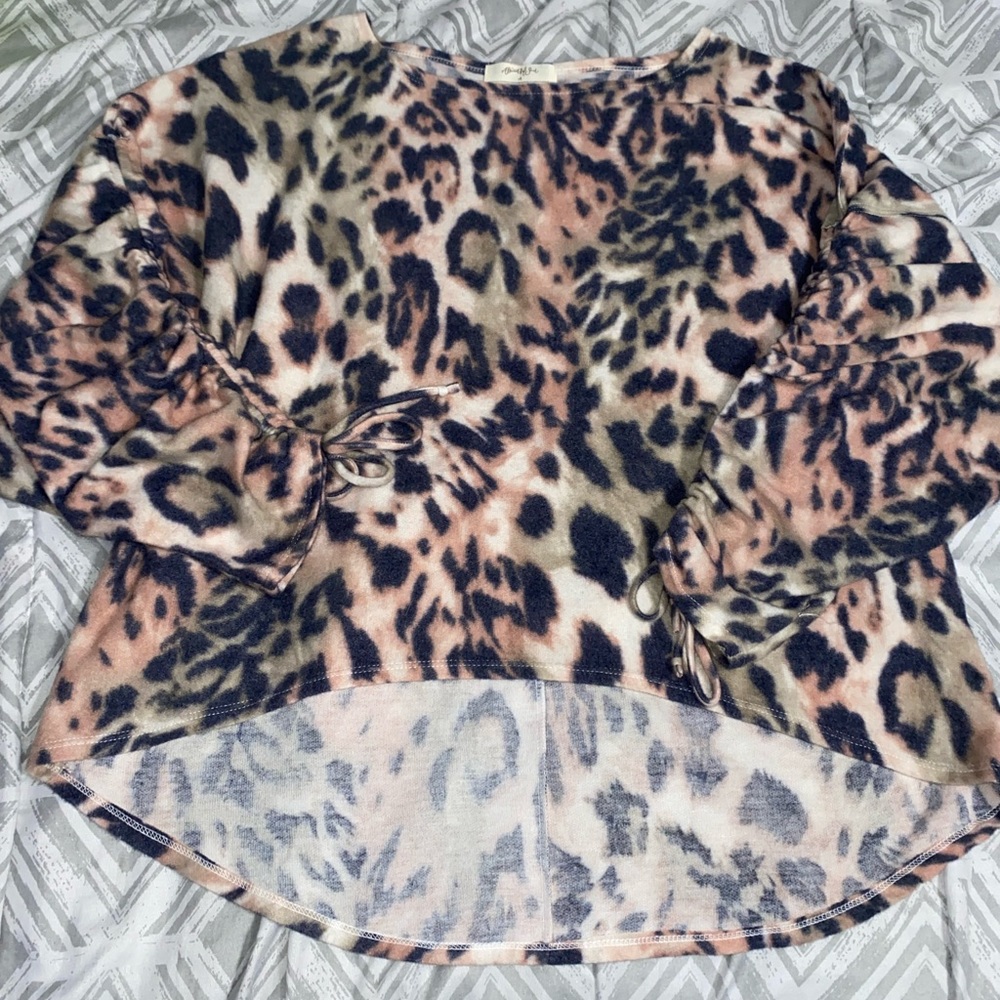 A Beautiful Soul Cheetah Sweater